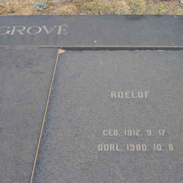 GROVÉ Roelof 1912-1980