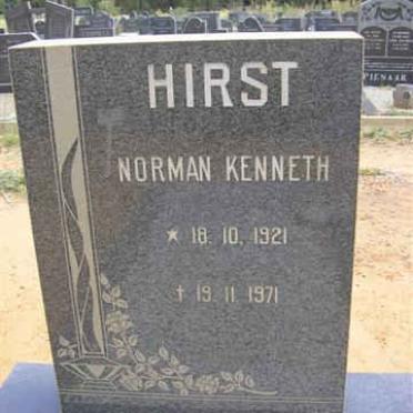 HIRST Norman Kenneth 1921-1971