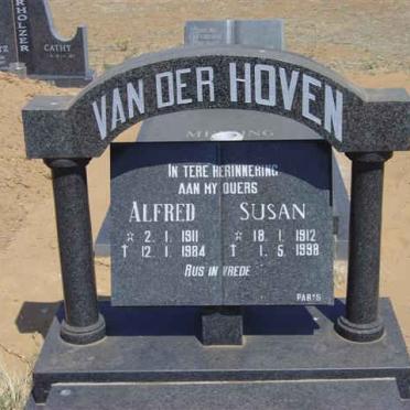 HOVEN Alfred, van der 1911-1984 &amp; Susan 1912-1998