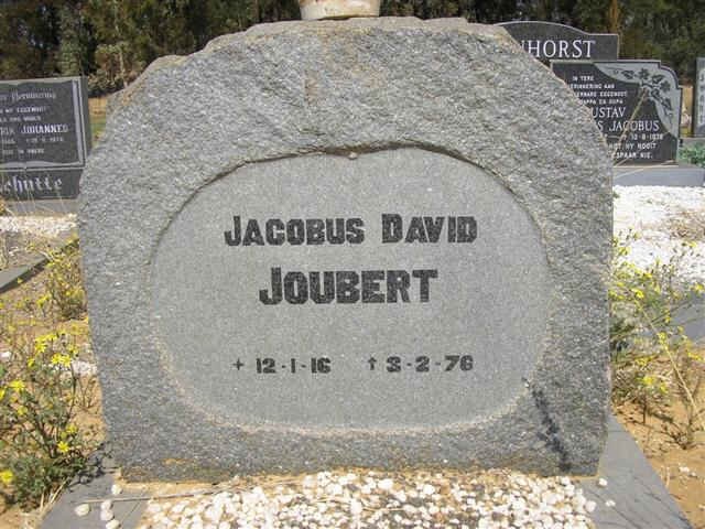 JOUBERT Jacobus David 1916-1976