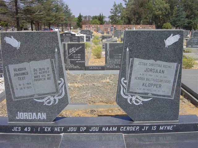 JORDAAN :: KLOPPER