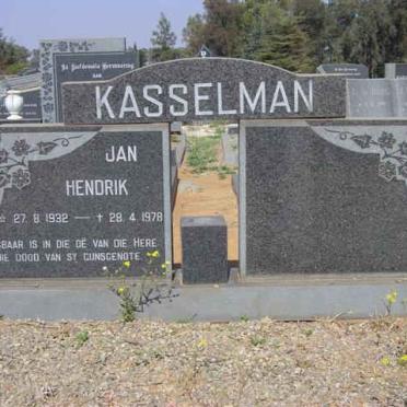 KASSELMAN Jan Hendrik 1932-1978