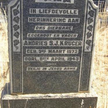 KRUGER Andries S.J. 1873-1943