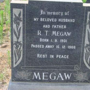 MEGAW R.J. 1901-1966