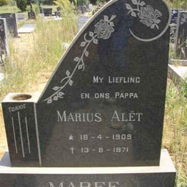 MAREE Marius Alet 1909-1971