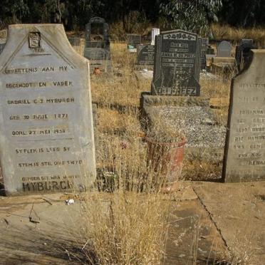 MYBURGH Gabriel C.J. 1871-1953 &amp; Gertruida Johanna BRIEL 1880-1964 