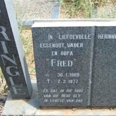 PRINGLE Fred 1909-1977