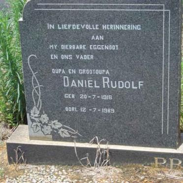 PRETORIUS Daniël Rudolf 1916-1989