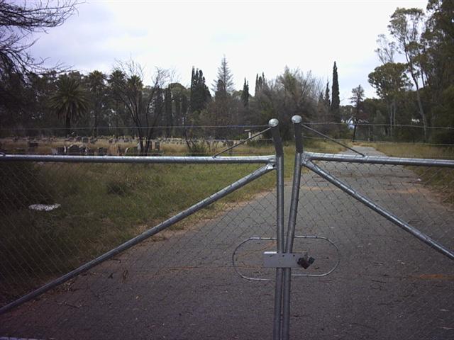 Parys Ou Begraafplaas Hek