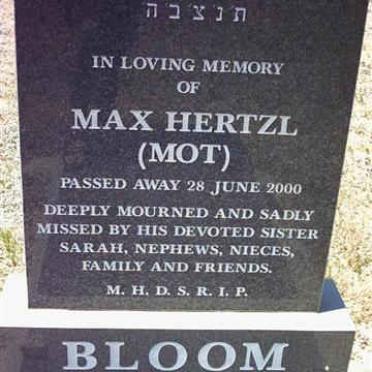 BLOOM Max Hertzl -2000