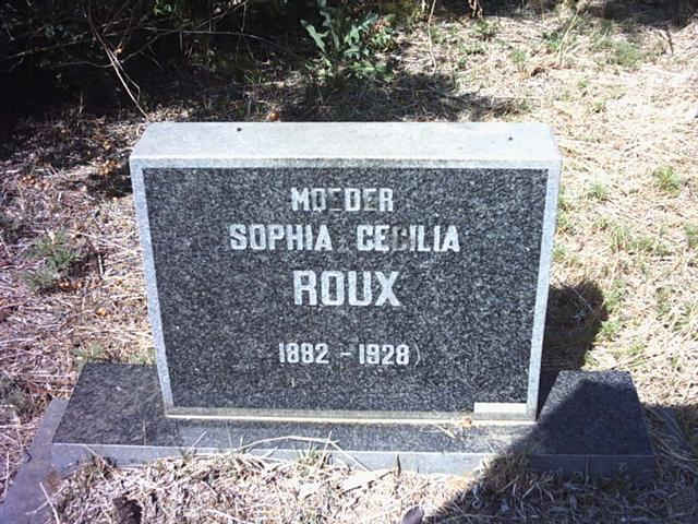 ROUX Sophia Cecilia 1882-1928