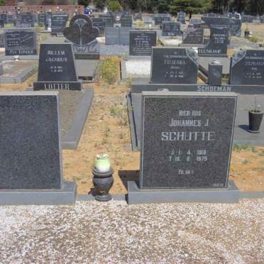 SCHUTTE Johannes J. 1918-1979