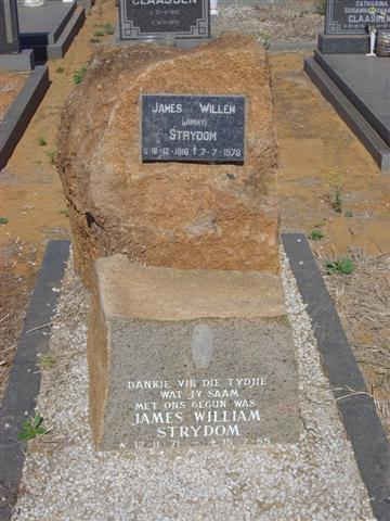 STRYDOM James Willem 1906-1978 :: STRYDOM James William 1971-1985