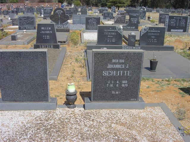 SCHUTTE Johannes J. 1918-1979