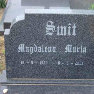 SMIT Magdalena Maria 1920-2001