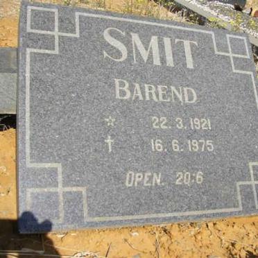 SMIT Barend 1921-1975