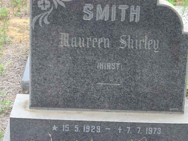 SMITH Maureen Shirley nee HIRST 1929-1973