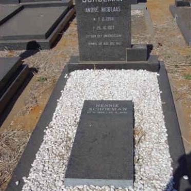 SCHOEMAN Andre Nicolaas 1958-1977 :: SCHOEMAN Hennie -2002