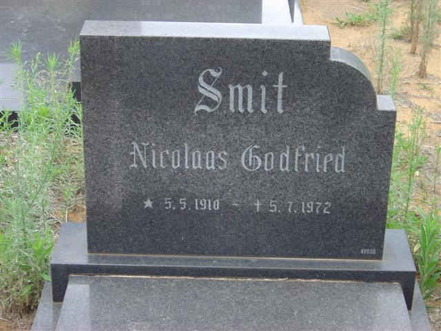 SMIT Nicolaas Godfried 1910-1972