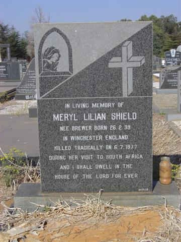 SHIELD Meryl Lilian nee BREWER 1938-1977
