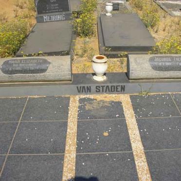 STADEN Jacobus Frederik, van 1904-19?2 &amp; Maria Elizabeth HARTZENBERG 1905- 1994