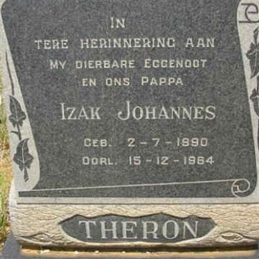 THERON Izak Johannes 1890-1964