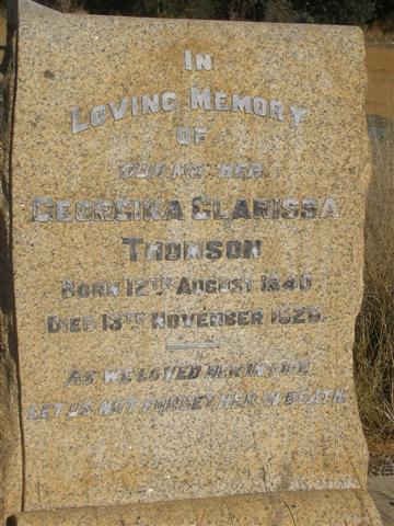 THOMSON Georgina Clarissa 1840-1926