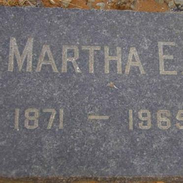 THOMSON Martha E. 1871-1965
