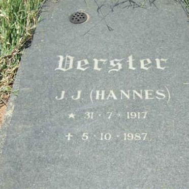 VERSTER J.J. 1917-1987