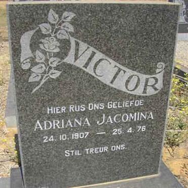 VICTOR Adriana Jacomina 1907-1976
