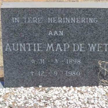 WET Map, de 1898-1980