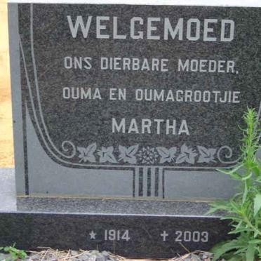 WELGEMOED Martha 1914-2003