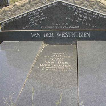 WESTHUIZEN, van der :: VAN SITTERT