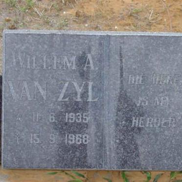 ZYL Willem A., van 1935-1968
