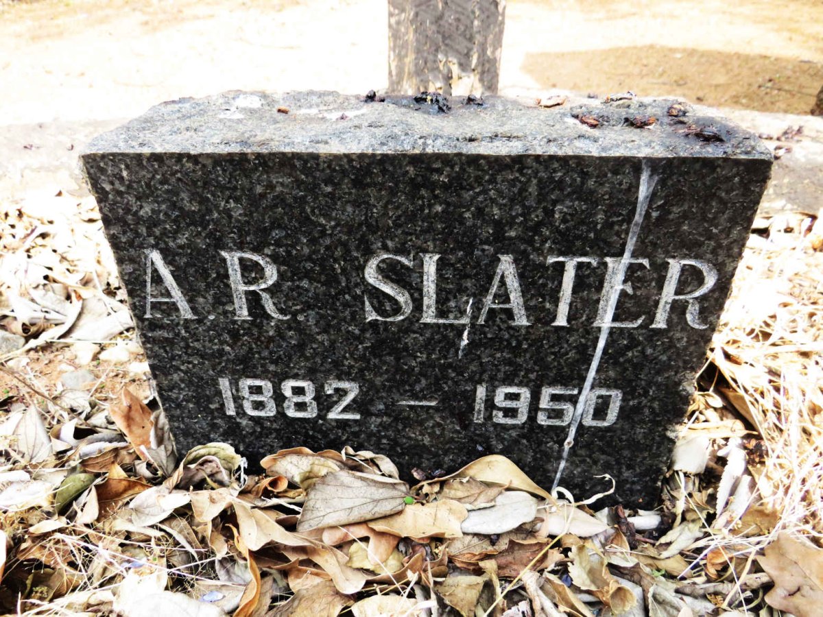 SLATER A.R. 1882-1950