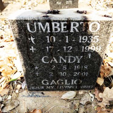 UMBERTO Gaglio 1918-2001 :: UMBERTO Candy 1935-1999