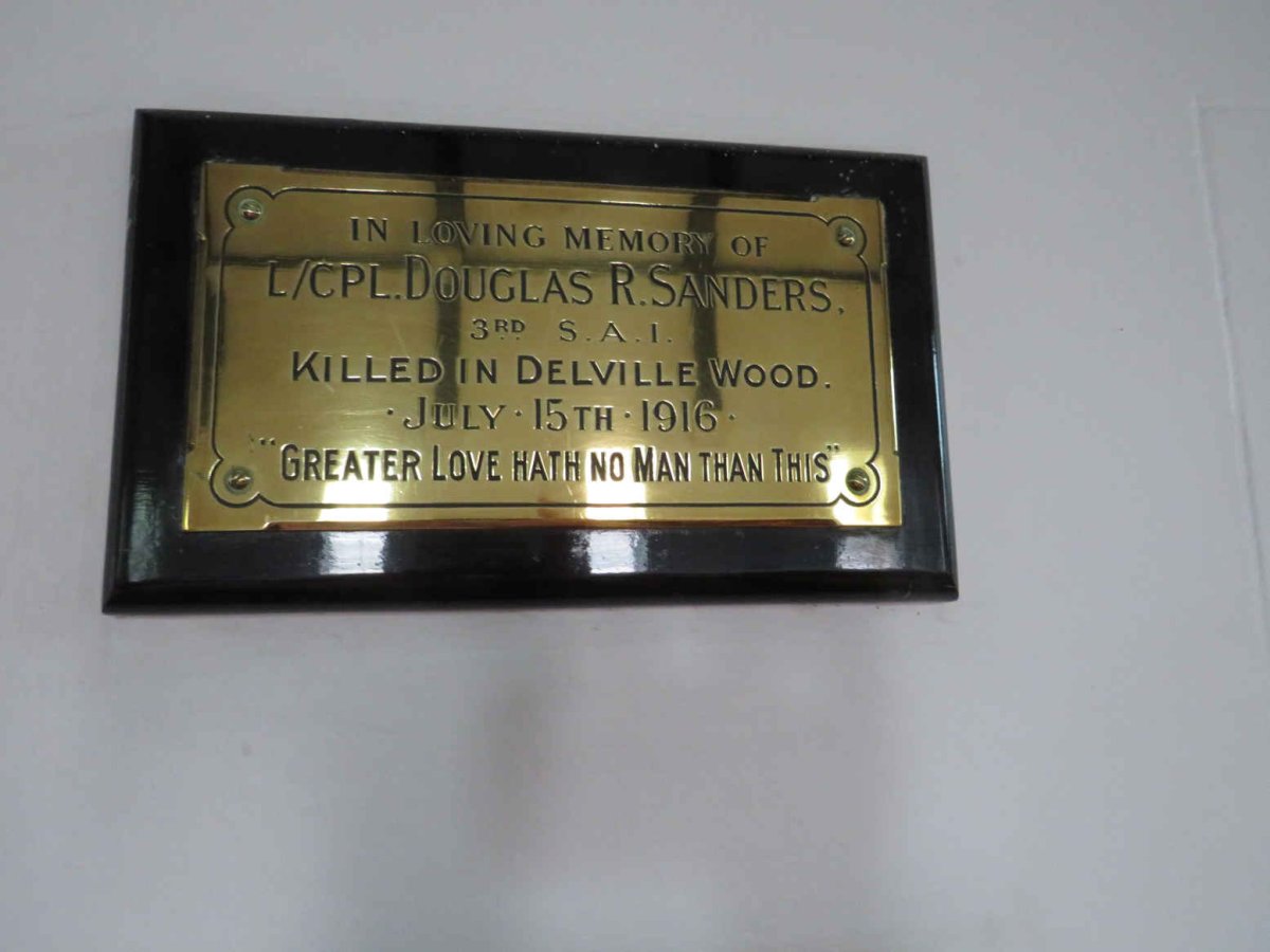 SANDERS Douglas R. -1916