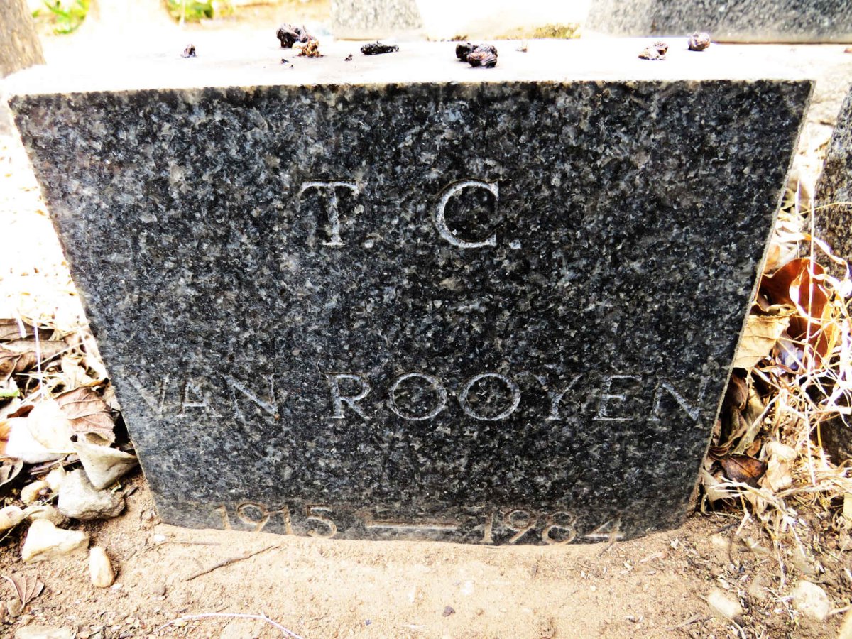 ROOYEN T.C., van 1915-1984