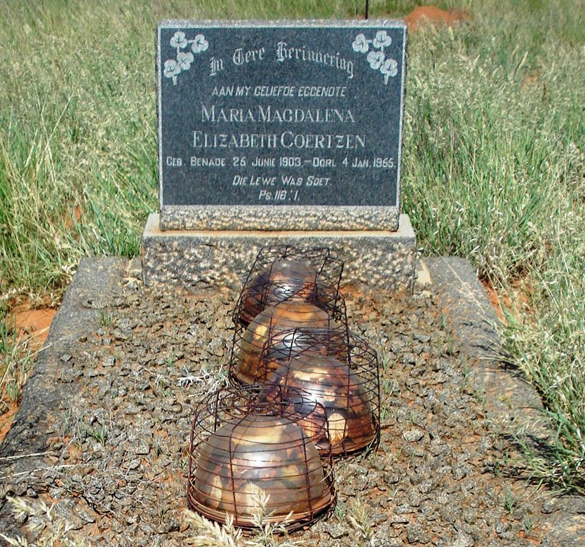 COERTZEN Maria Magdalena Elizabeth nee BENADE 1903-1955