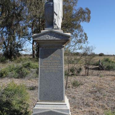 Free State, PETRUSBURG district, Abrahamskraal 319_1, farm cemetery