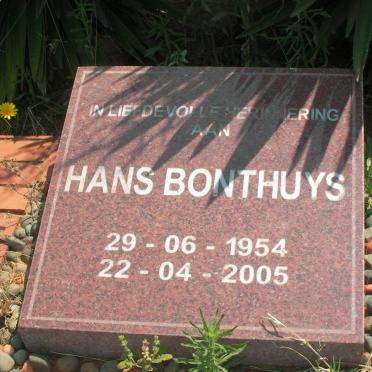 BONTHUYS Hans 1954-2005
