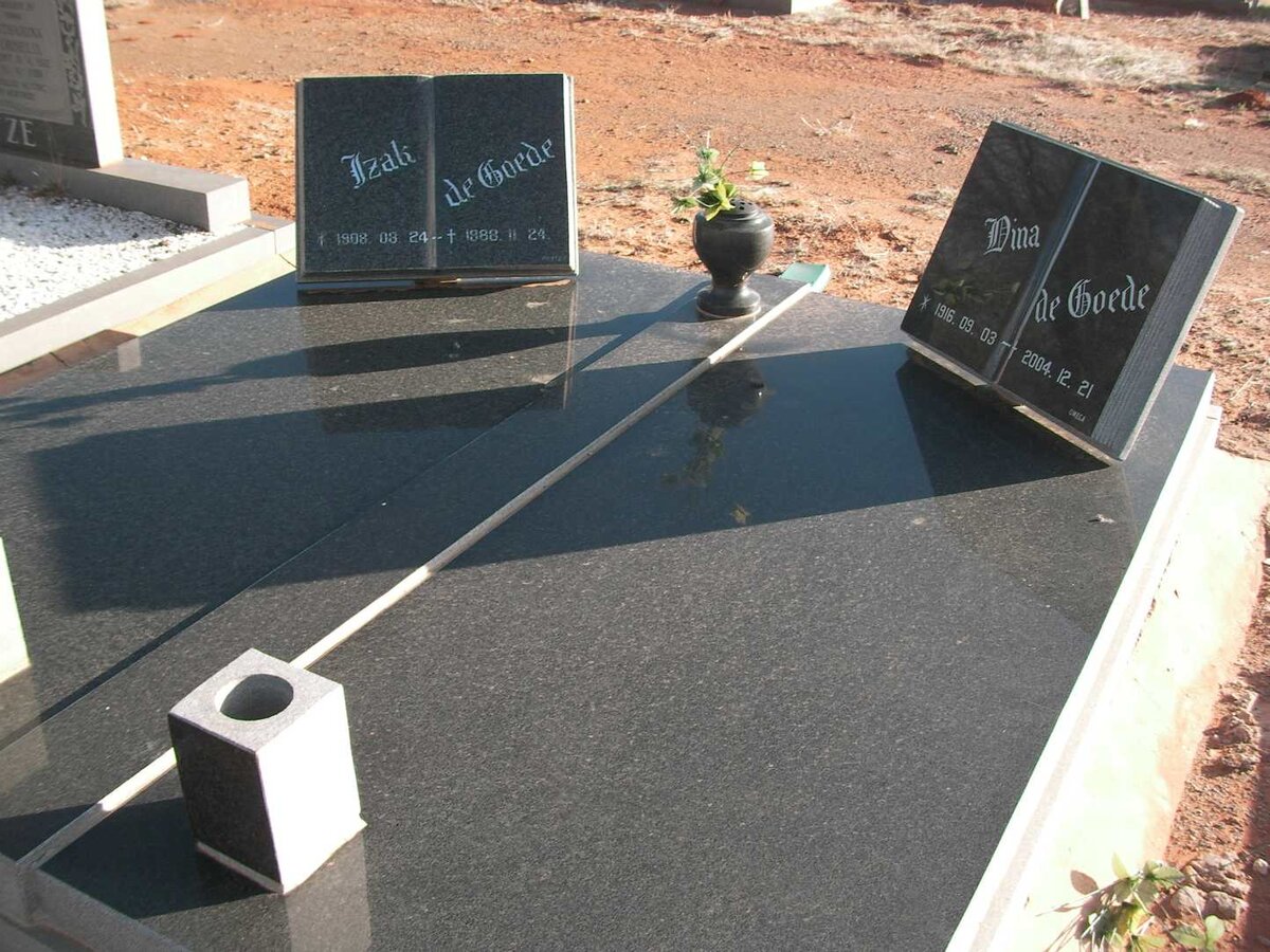 GOEDE Izak, de 1908-1988 &amp; Dina 1916-2004