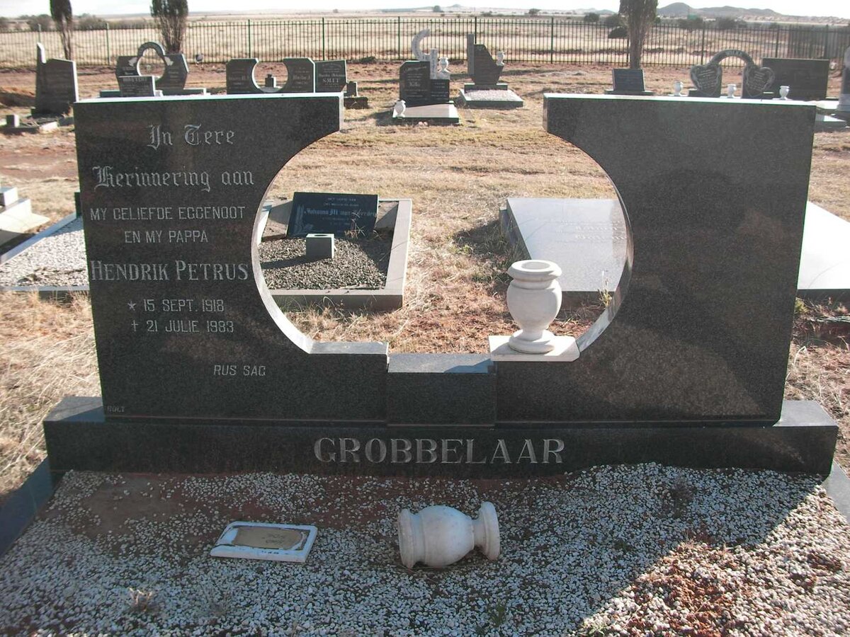 GROBBELAAR Hendrik Petrus 1918-1983