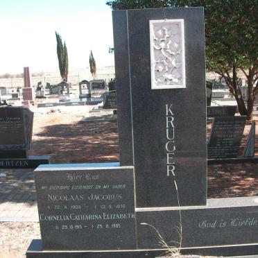 KRÜGER Nicolaas Jacobus 1908-1976 &amp; Cornelia Catharina Elizabeth 1915-1985