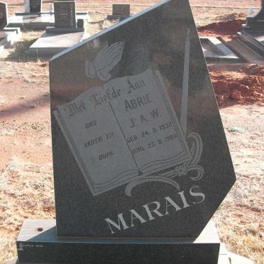 MARAIS Abrie J.A.W. 1932-1986