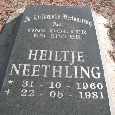 NEETHLING Heiltje 1960-1981