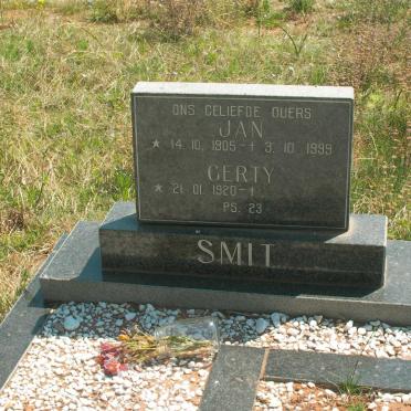 SMIT Jan 1905-1999 &amp; Gerty 1920-