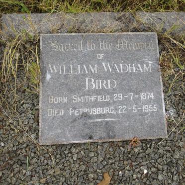 BIRD William Wadham 1874-1955