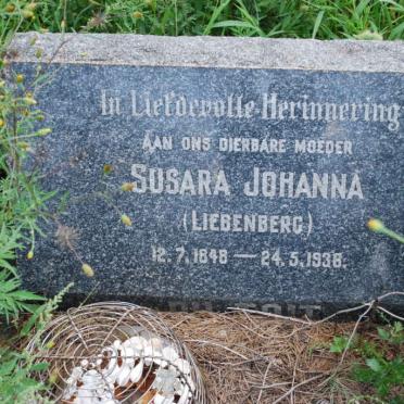 TOIT Susara Johanna, du nee LIEBENBERG 1848-1936