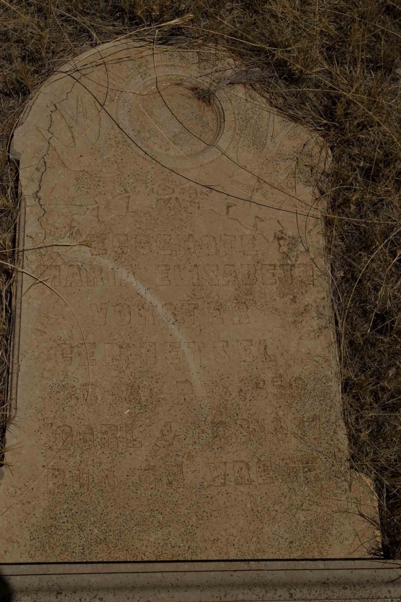 VORSTER Maria Elizabeth nee HETZEL 1895-1937 _1